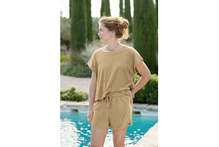 tee shirt + short